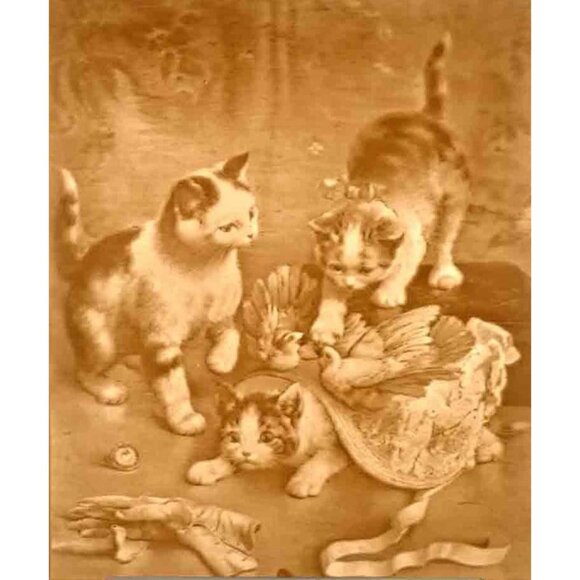 1990s The Porcelain Garden Lithophane Curved Nightlight-Mischief Makers-NEW - Picture 4 of 10